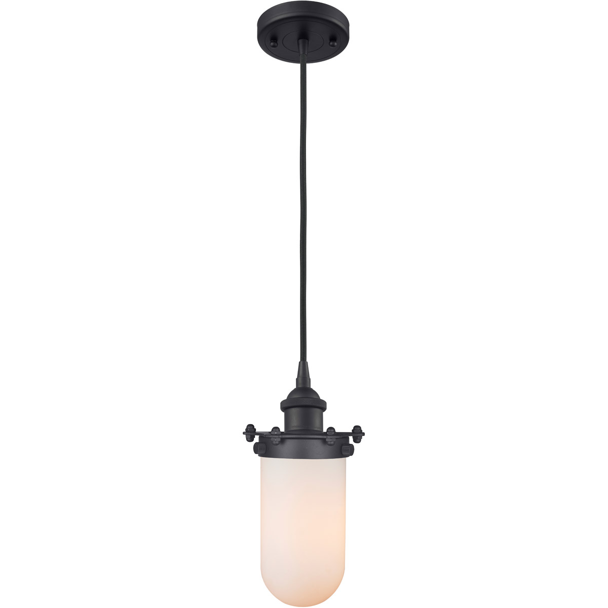 Innovations Lighting 516-1P-BAB-CE231-W Austere Kingsbury 1 Light 6 inch Black Antique Brass Pendant Ceiling Light