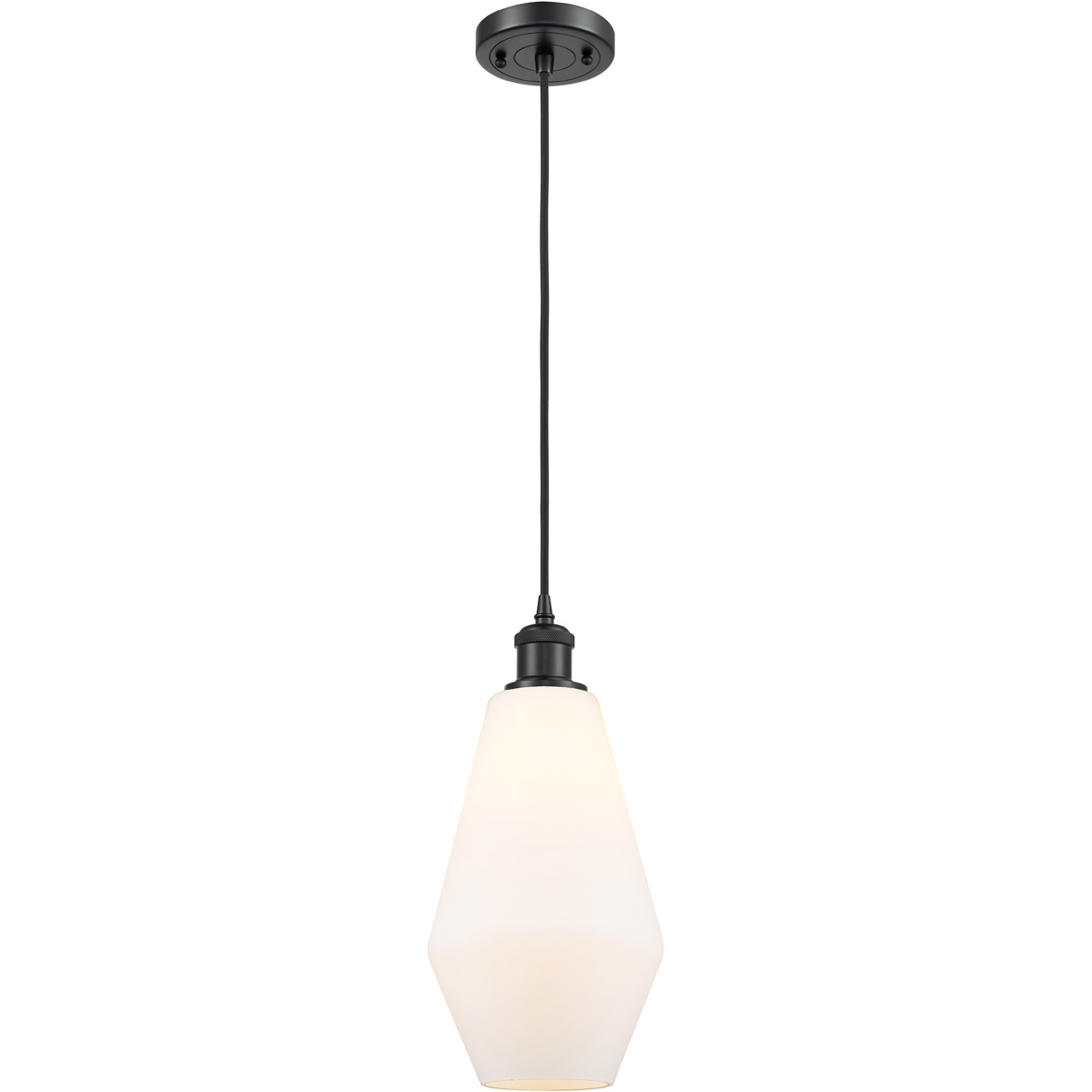 Innovations Lighting 516-1P-BK-G651-7 Ballston Cindyrella 1 Light 7 inch Matte Black Mini Pendant Ceiling Light