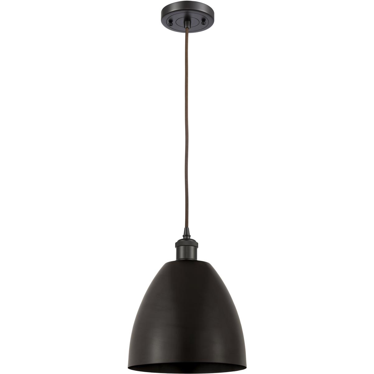 Innovations Lighting Bruno Marashlian Ballston Dome 9 Inch Mini Pendant Ballston Dome - 516-1P-OB-MBD-9-OB - Nautical