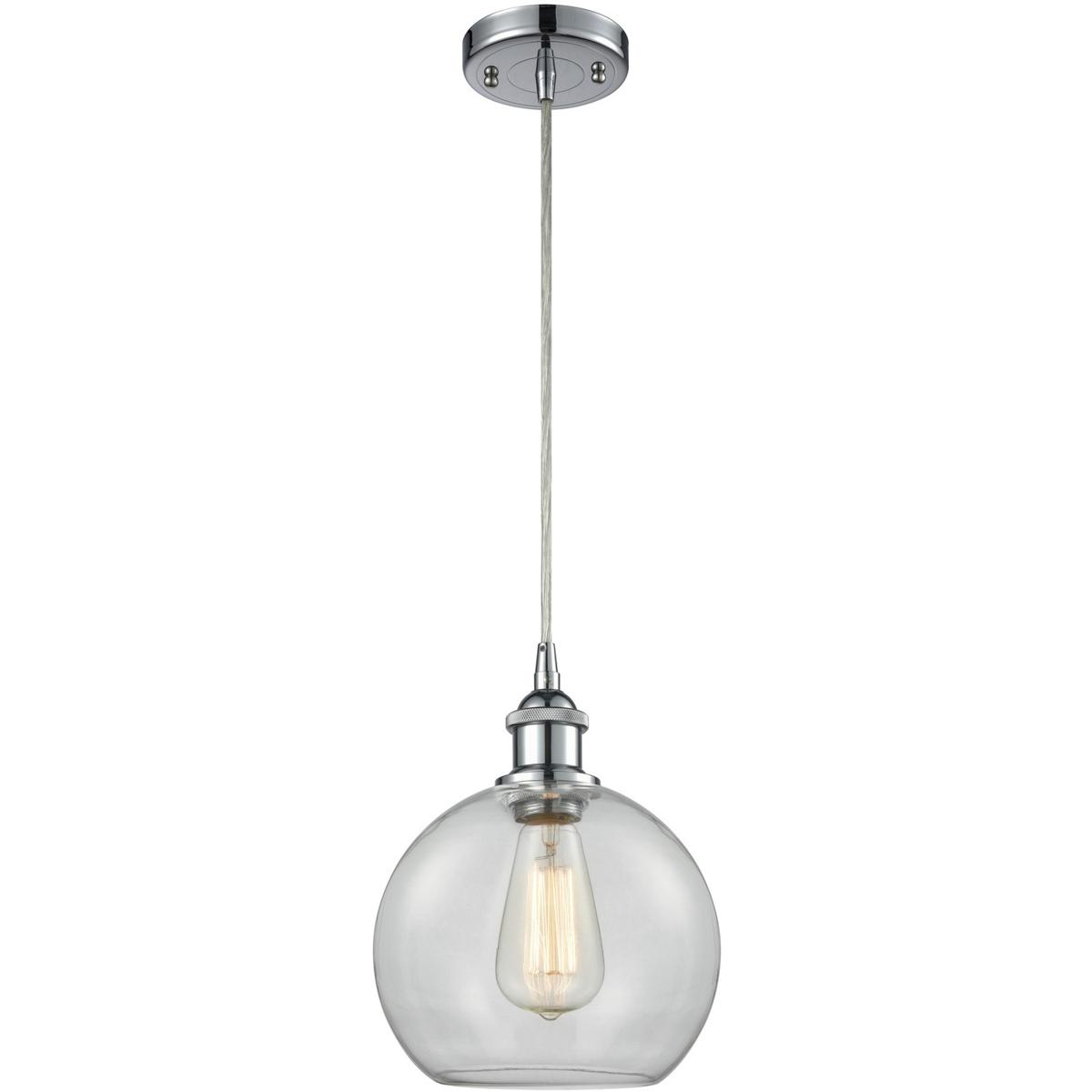 Innovations Lighting Bruno Marashlian Athens 8 Inch Mini Pendant Athens - 516-1P-PC-G122-8 - Modern Contemporary