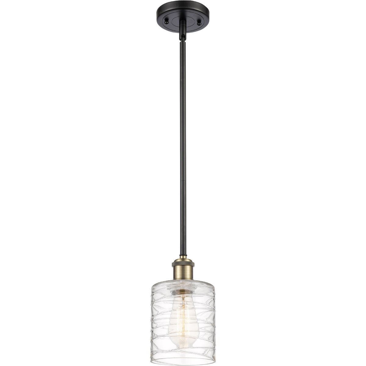 Innovations Lighting Bruno Marashlian Cobbleskill 5 Inch Mini Pendant Cobbleskill - 516-1S-BAB-G1113 - Restoration-Vintage