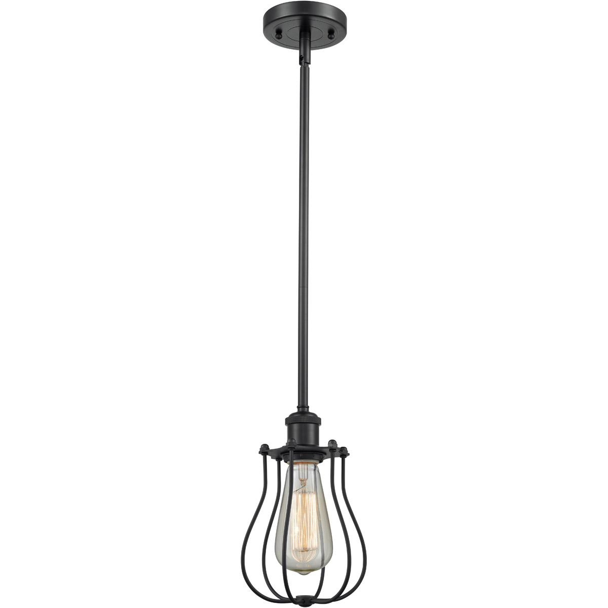 Innovations Lighting 516-1S-SN-CE513 Austere Barrington 1 Light 6 inch Brushed Satin Nickel Pendant Ceiling Light