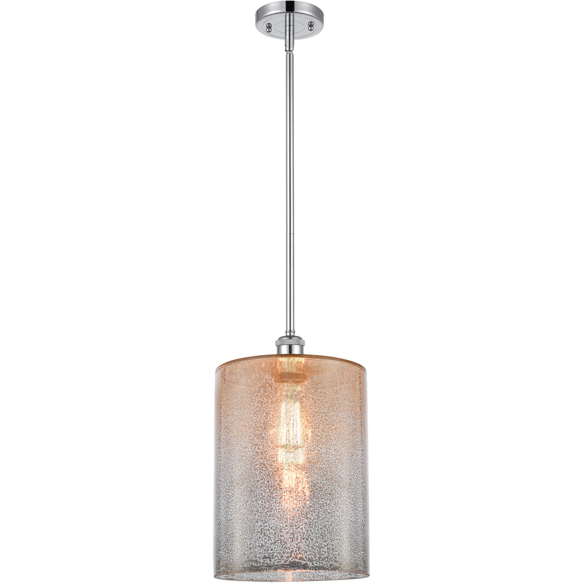 Innovations Lighting 516-1S-PC-G116-L Ballston Large Cobbleskill 1 Light 9 inch Polished Chrome Pendant Ceiling Light in Mercury Glass, Ballston