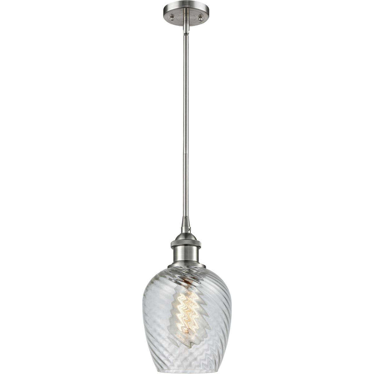 Innovations Lighting 516-1S-SN-G292 Ballston Salina 1 Light 5 inch Brushed Satin Nickel Pendant Ceiling Light, Ballston