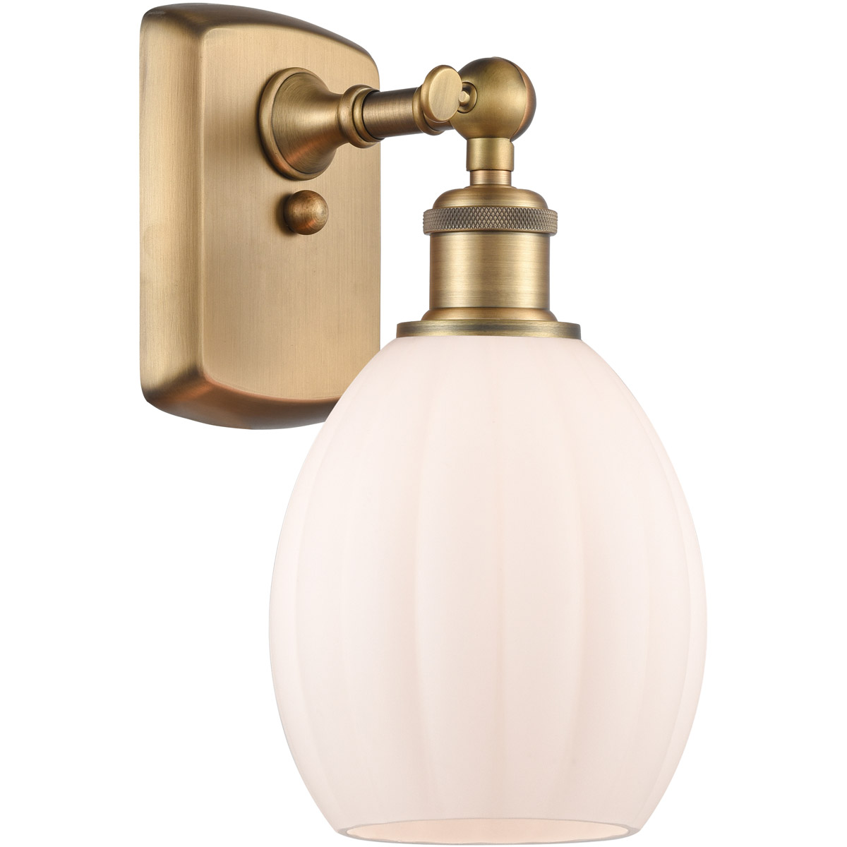 Innovations Lighting 516-1W-BB-G81-LED Ballston Eaton LED 6 inch Brushed Brass Sconce Wall Light, Ballston
