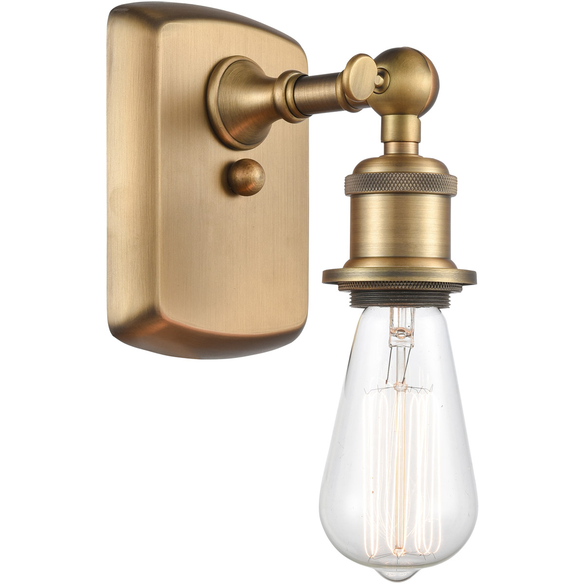 Innovations Lighting Bruno Marashlian Bare Bulb 7 Inch Wall Sconce Bare Bulb - 516-1W-BB - Restoration-Vintage