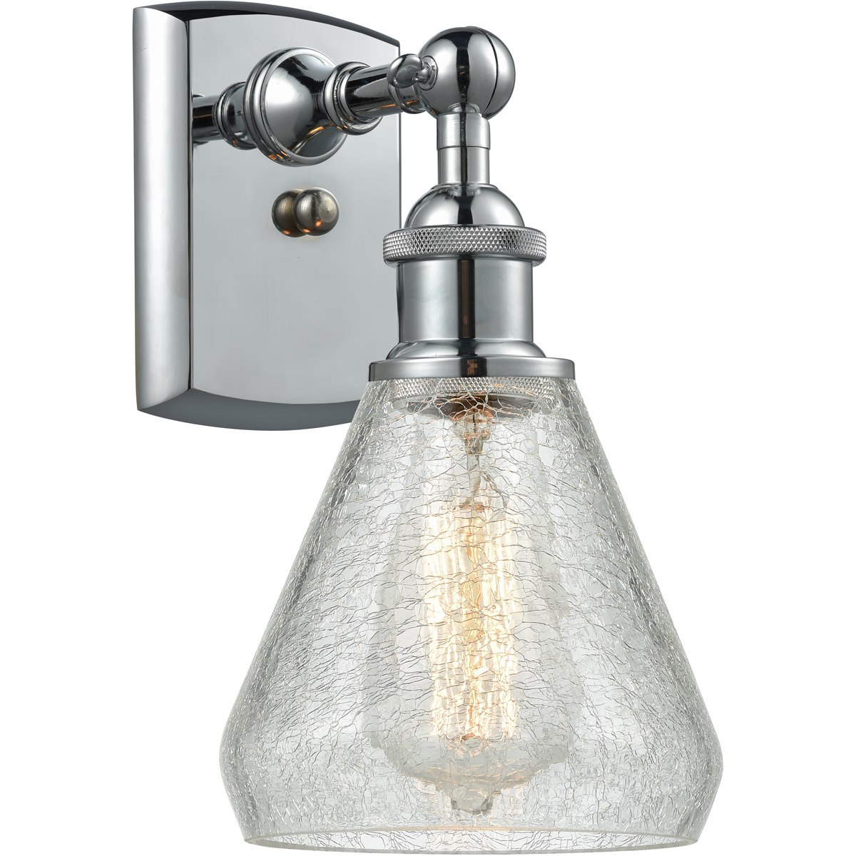 Innovations Lighting 516-1W-PC-G275-LED Ballston Conesus LED 6 inch Polished Chrome Sconce Wall Light, Ballston