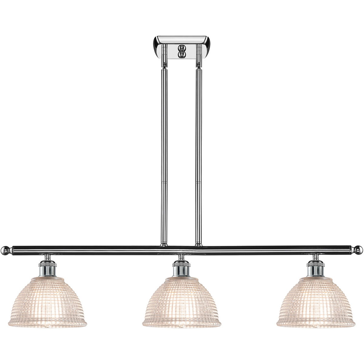 Innovations Lighting 516-3I-PC-G422-LED Ballston Arietta LED 36 inch Polished Chrome Island Light Ceiling Light, Ballston