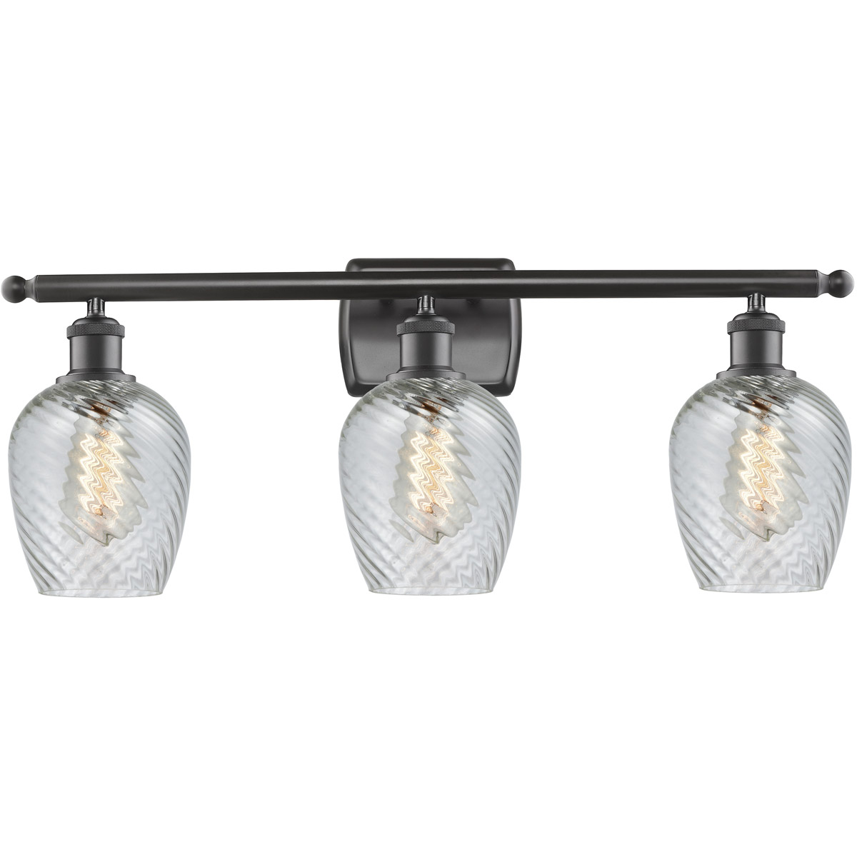 Innovations Lighting 516-3W-OB-G292 Ballston Salina 3 Light 26 inch Oil Rubbed Bronze Bath Vanity Light Wall Light, Ballston