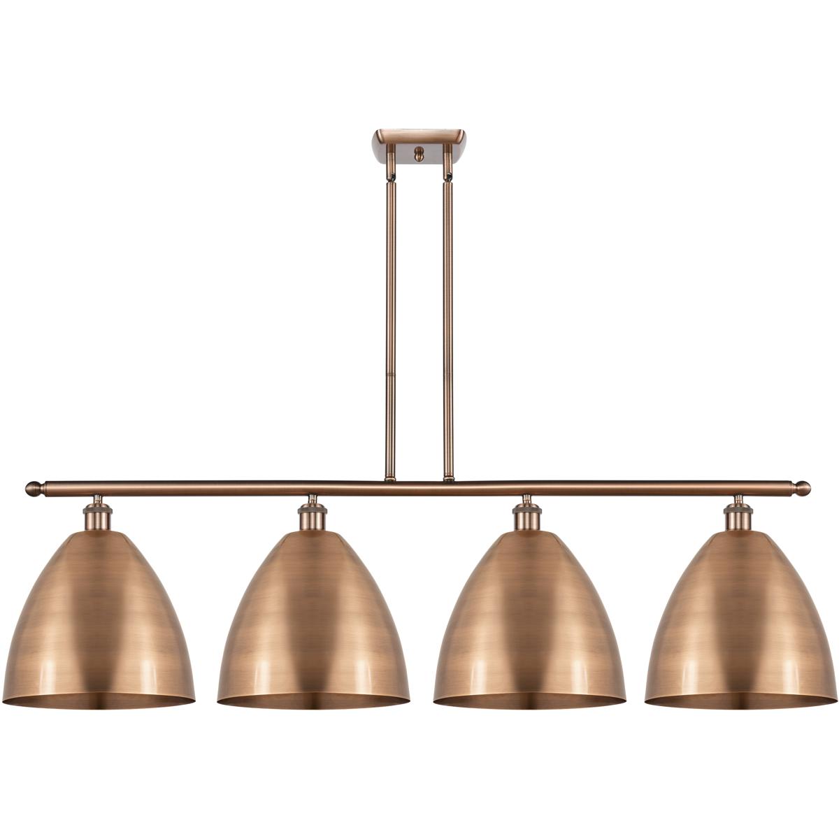 Innovations Lighting 516-4I-AC-MBD-12-AC Ballston Dome 4 Light 50 inch Antique Copper Island Light Ceiling Light