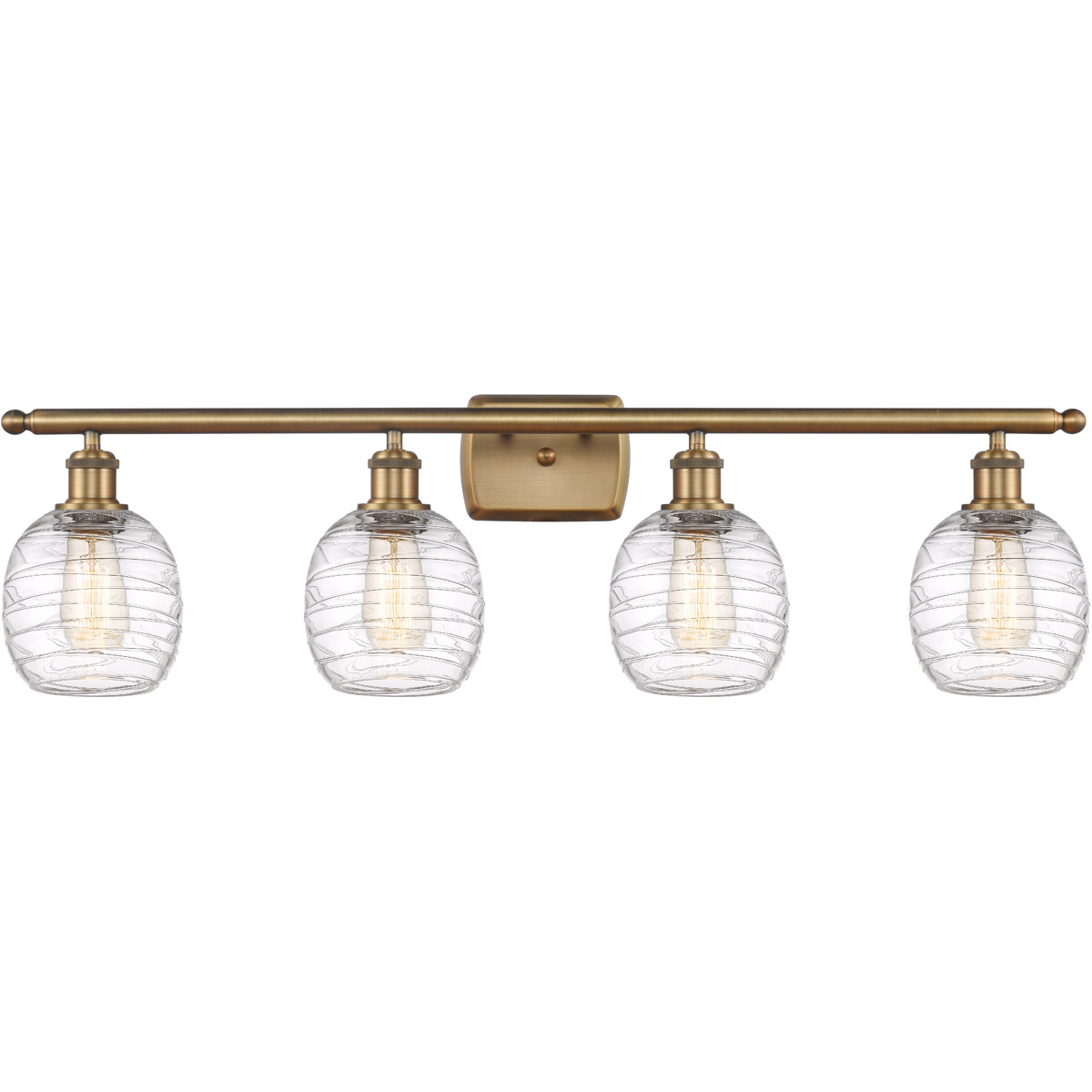 Innovations Lighting Bruno Marashlian Belfast 36 Inch 4 Light LED Bath Vanity Light Belfast - 516-4W-BB-G1013 - Restoration-Vintage