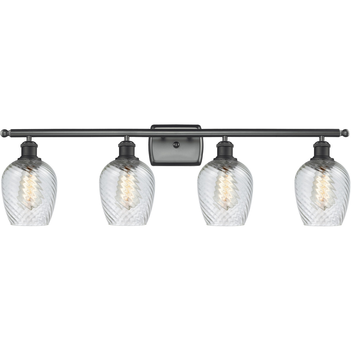 Innovations Lighting Bruno Marashlian Salina 36 Inch 4 Light Bath Vanity Light Salina - 516-4W-BK-G292 - Restoration-Vintage