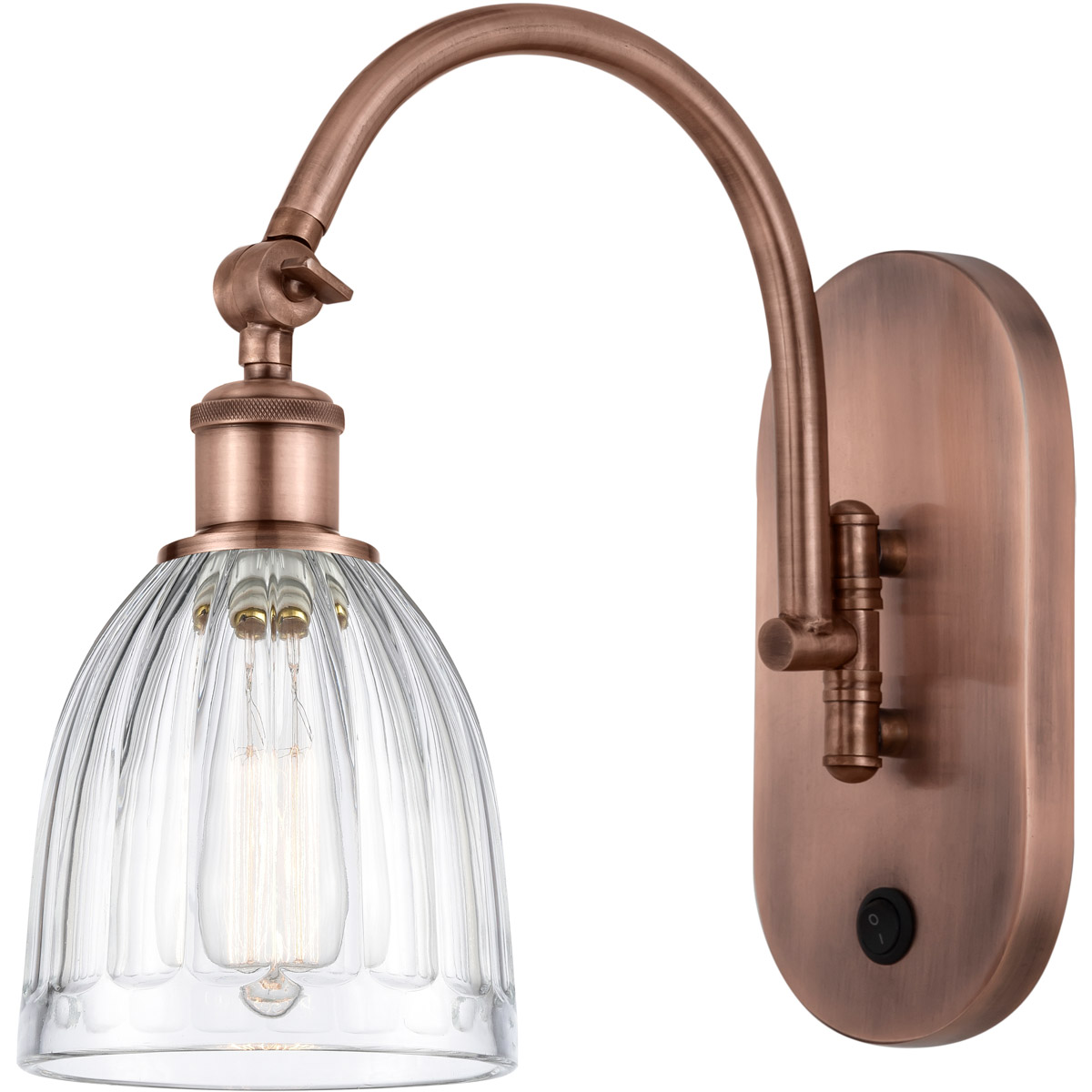 Innovations Lighting Bruno Marashlian Brookfield Wall Sconce Brookfield - 518-1W-AC-G442-LED - Transitional
