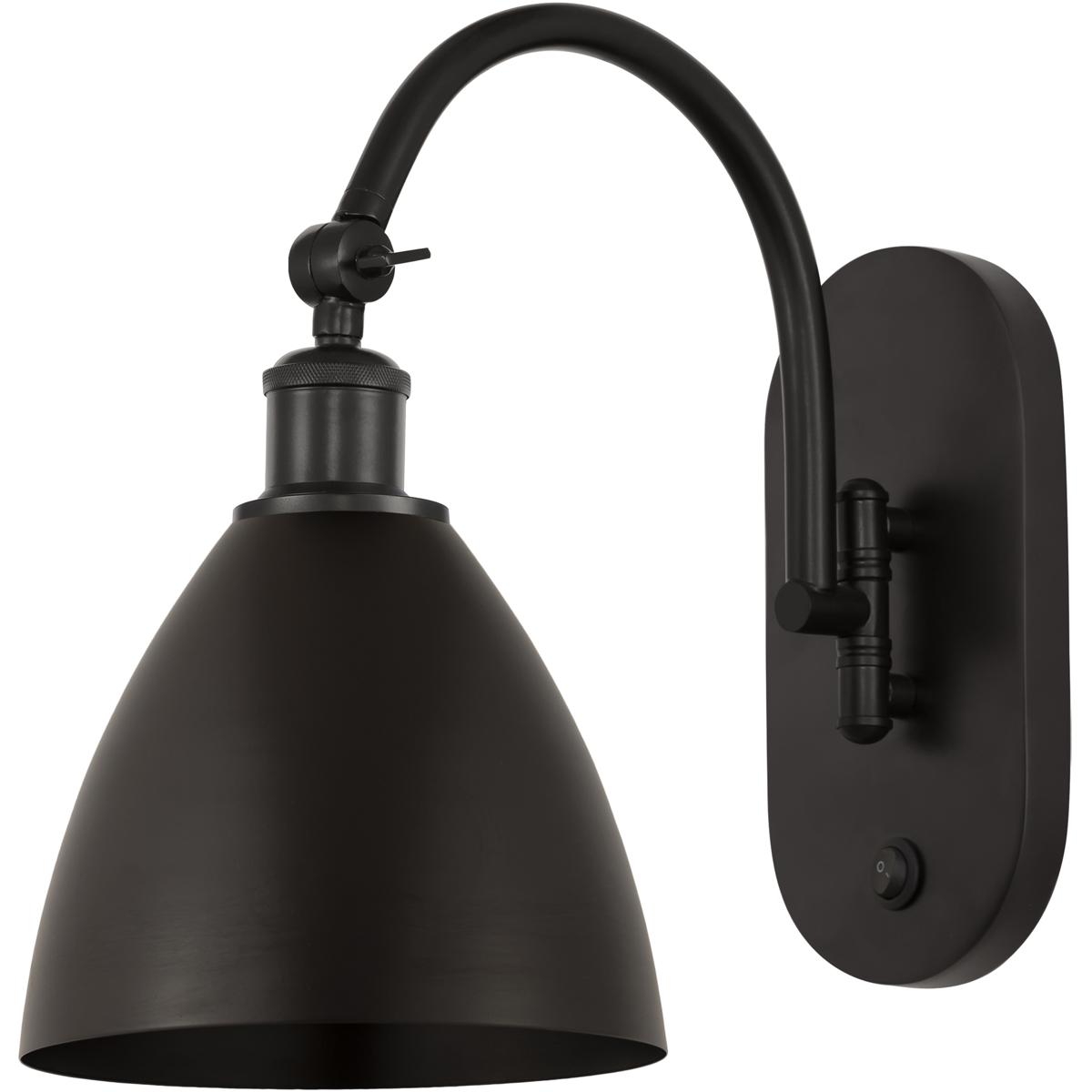 Innovations Lighting 518-1W-OB-MBD-75-OB Ballston Dome 1 Light 8 inch Oil Rubbed Bronze Sconce Wall Light