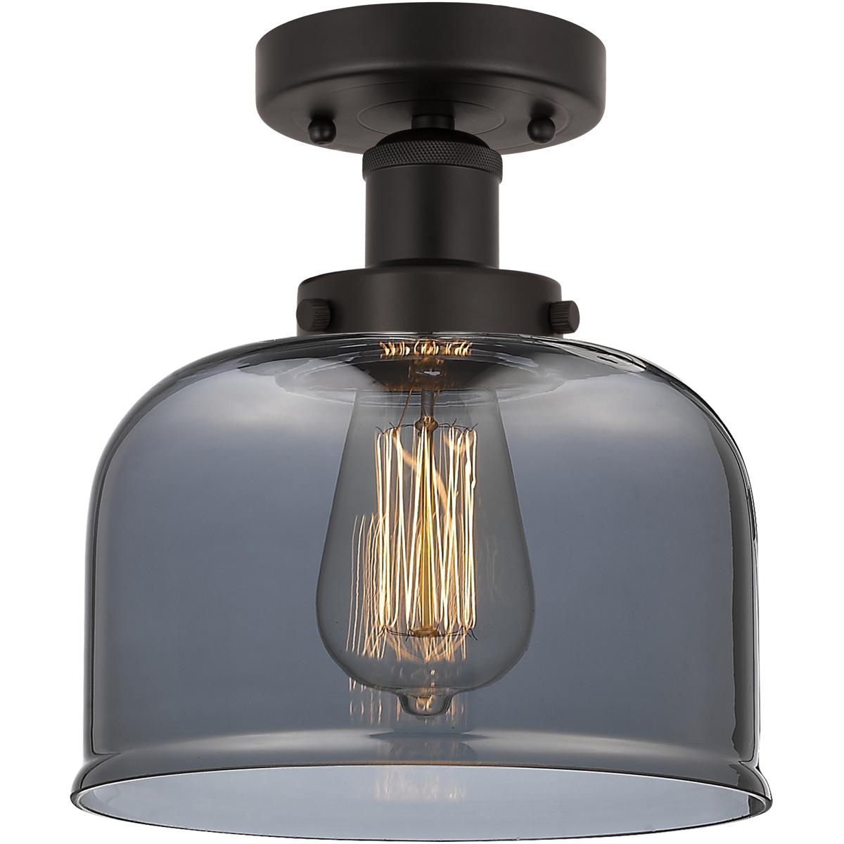 Innovations Lighting 616-1F-OB-G73 Bell 1 Light 6.5 inch Oil Rubbed Bronze Semi-Flush Mount Ceiling Light