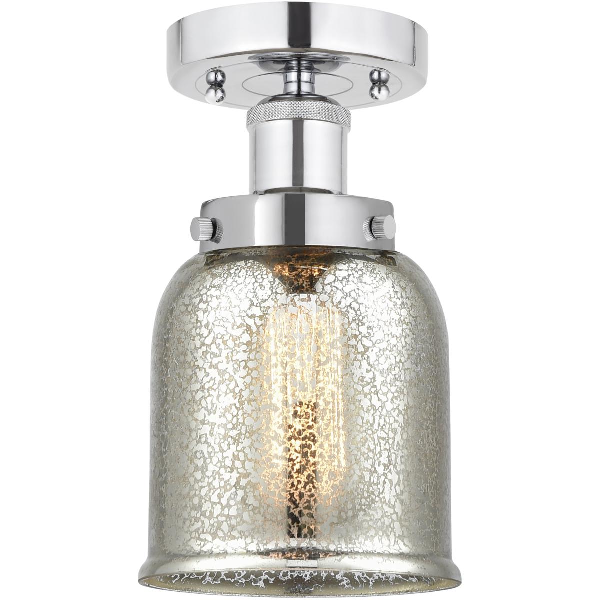 Innovations Lighting 616-1F-PC-G58 Bell 1 Light 6.5 inch Polished Chrome Semi-Flush Mount Ceiling Light