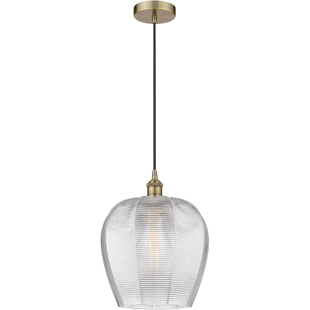 Innovations Lighting 616-1P-AB-G462-12 Edison Norfolk 1 Light 12 inch Antique Brass Mini Pendant Ceiling Light