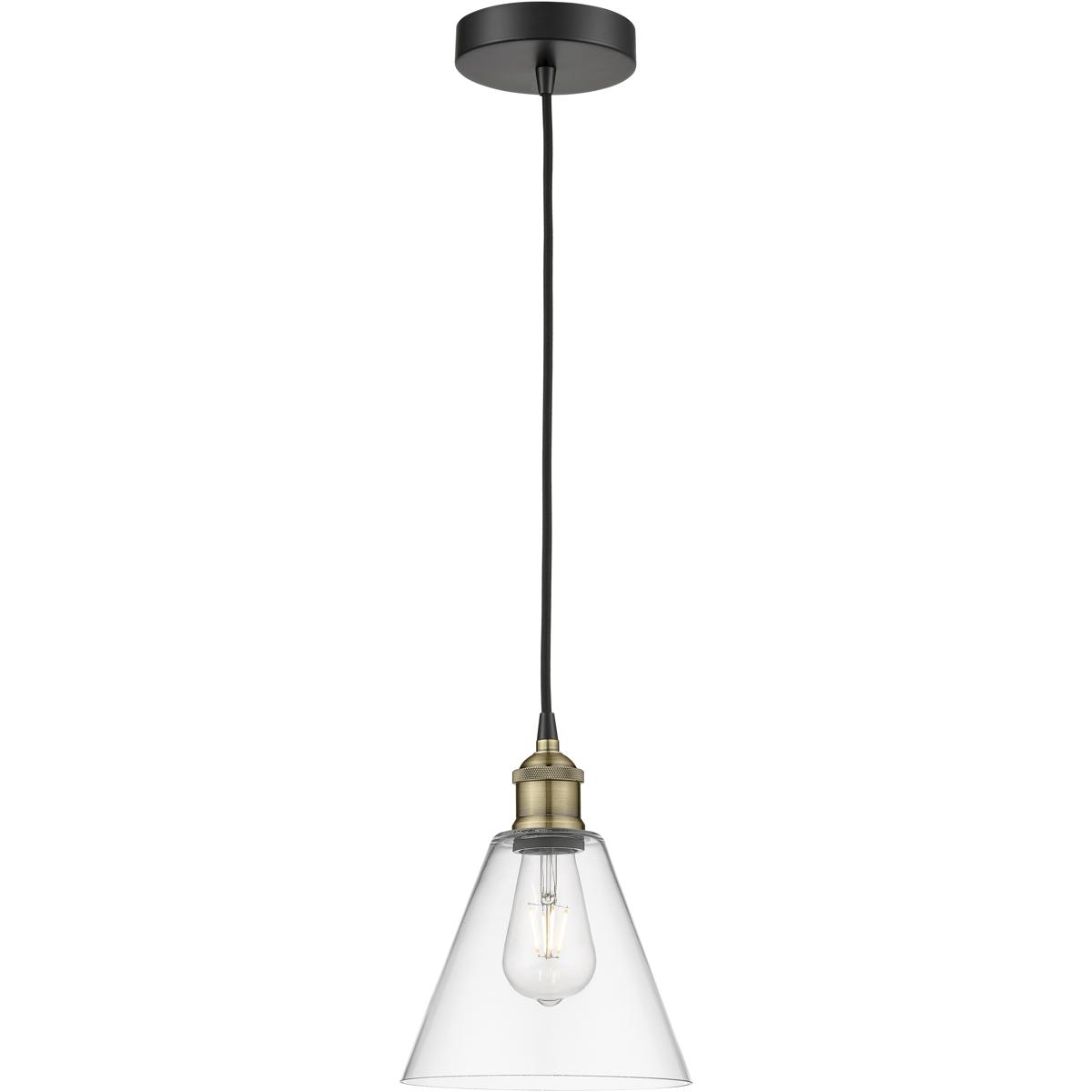 Innovations Lighting Bruno Marashlian Berkshire 8 Inch Mini Pendant Berkshire - 616-1P-BAB-GBC-82 - Transitional