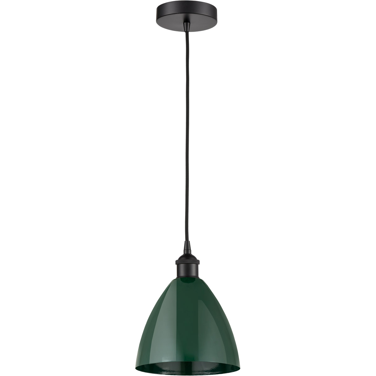 Innovations Lighting Bruno Marashlian Plymouth Dome Mini Pendant Plymouth Dome - 616-1P-SG-MBD-75-GR - Modern Contemporary