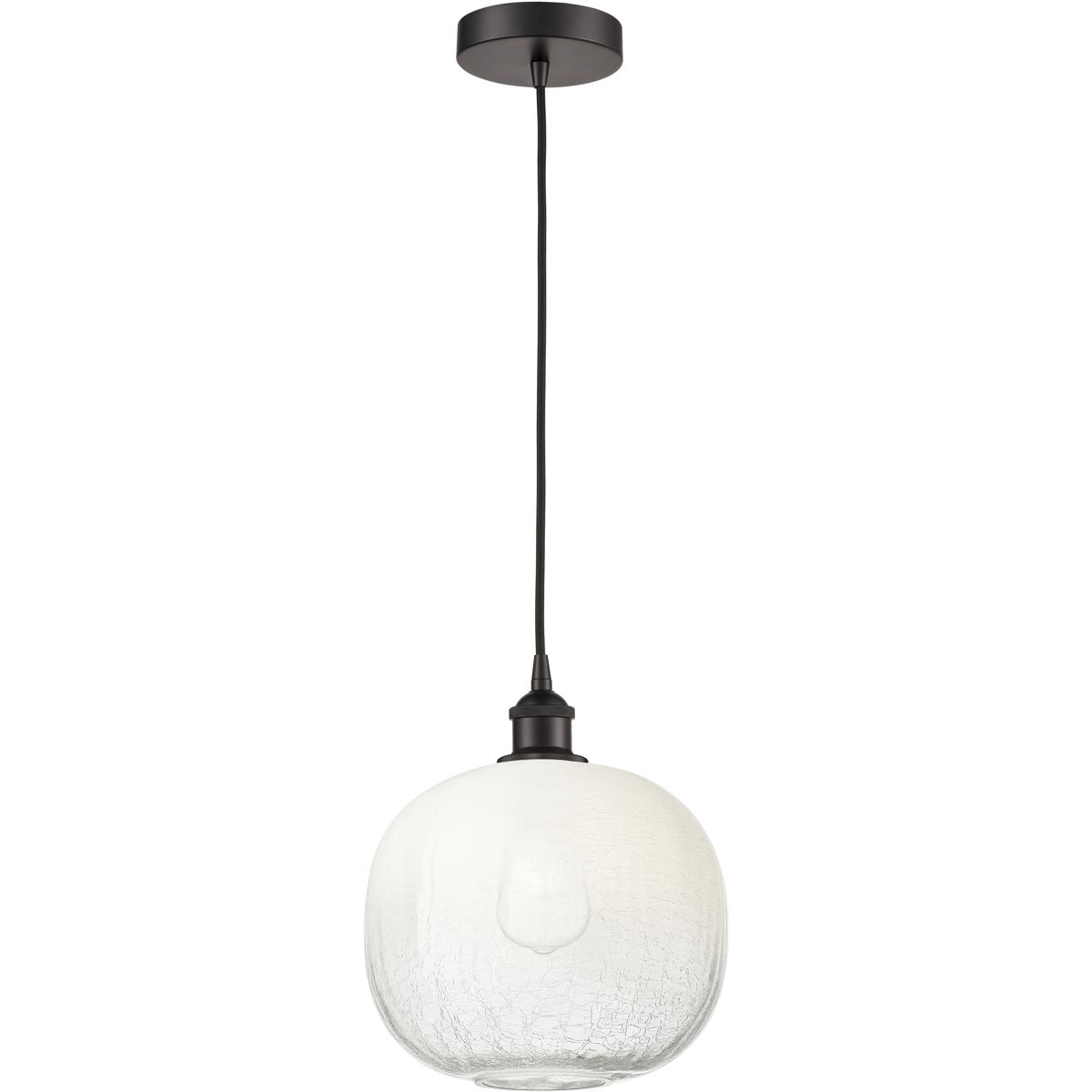 Innovations Lighting 616-1P-OB-G481-10OP Edison Brookhaven Sphere 1 Light 10.5 inch Oil Rubbed Bronze Mini Pendant Ceiling Light in Opal Glass