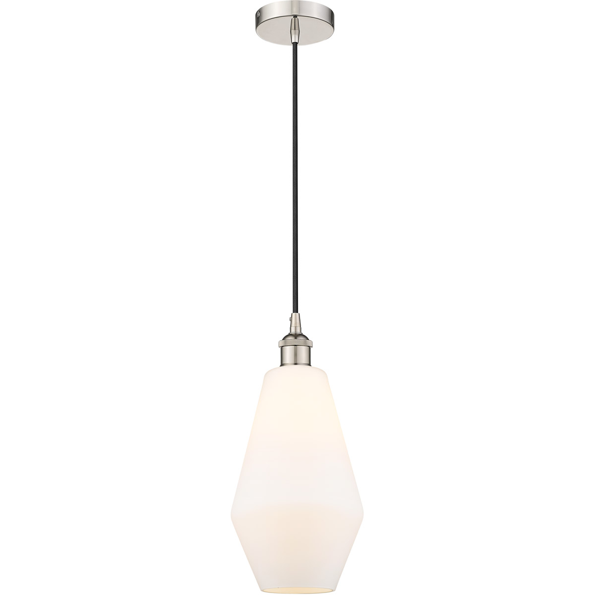Innovations Lighting 616-1P-PN-G651-7-LED Edison Cindyrella LED 7 inch Polished Nickel Mini Pendant Ceiling Light