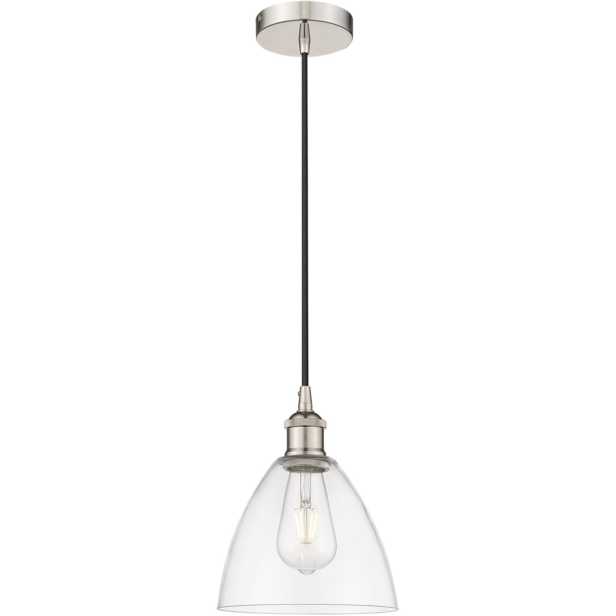 Innovations Lighting Bruno Marashlian Edison Dome 8 Inch Mini Pendant Edison Dome - 616-1P-PN-GBD-752 - Transitional