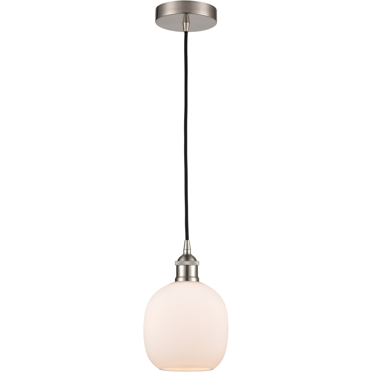 Innovations Lighting 616-1P-SN-G101 Edison Belfast 1 Light 6 inch Brushed Satin Nickel Mini Pendant Ceiling Light