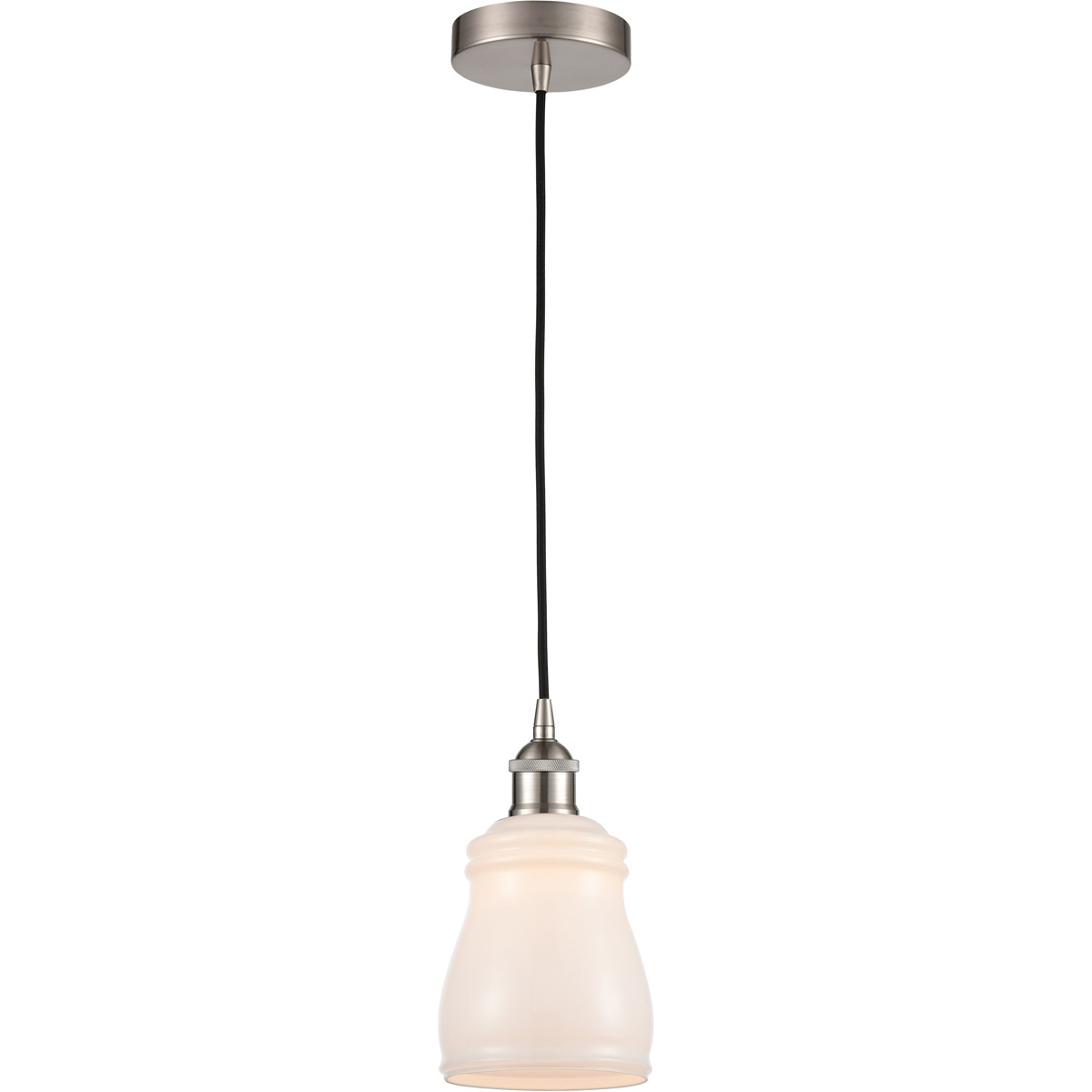 Innovations Lighting 616-1P-SN-G391 Edison Ellery 1 Light 5 inch Brushed Satin Nickel Mini Pendant Ceiling Light