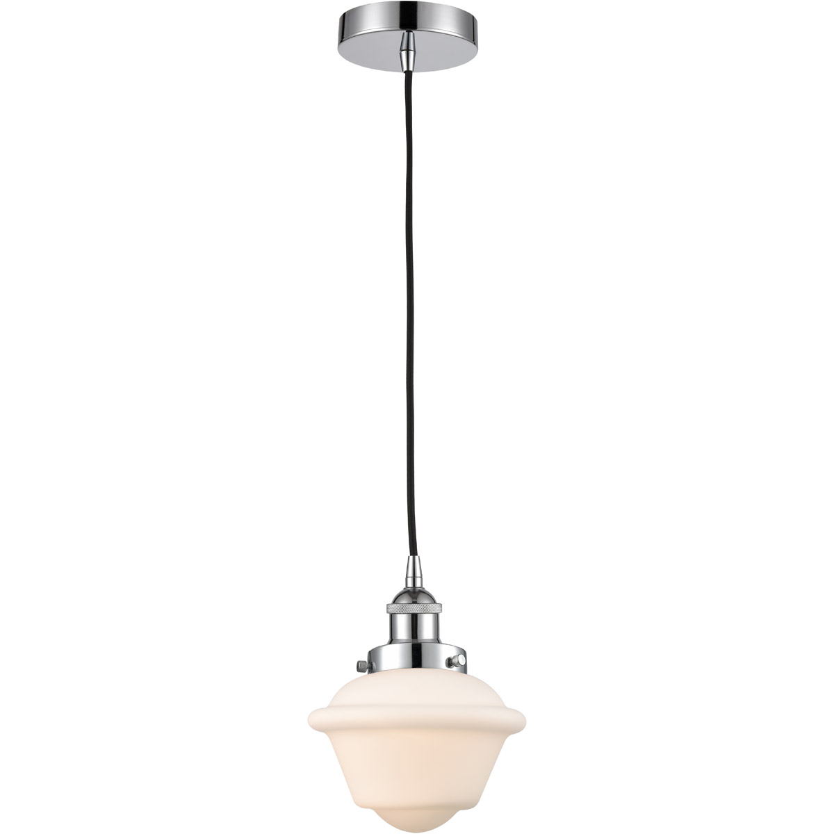Innovations Lighting 616-1PH-PC-G531 Edison Oxford 1 Light 8 inch Polished Chrome Mini Pendant Ceiling Light