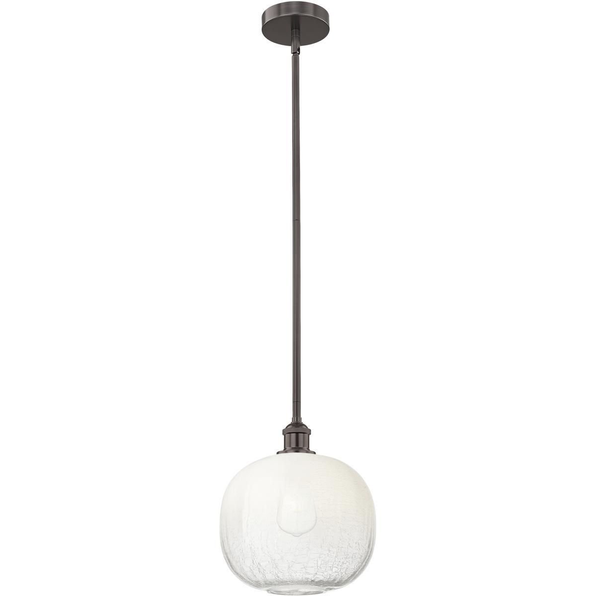 Innovations Lighting 616-1S-OB-G481-10OP Edison Brookhaven Sphere 1 Light 10.5 inch Oil Rubbed Bronze Mini Pendant Ceiling Light in Opal Glass