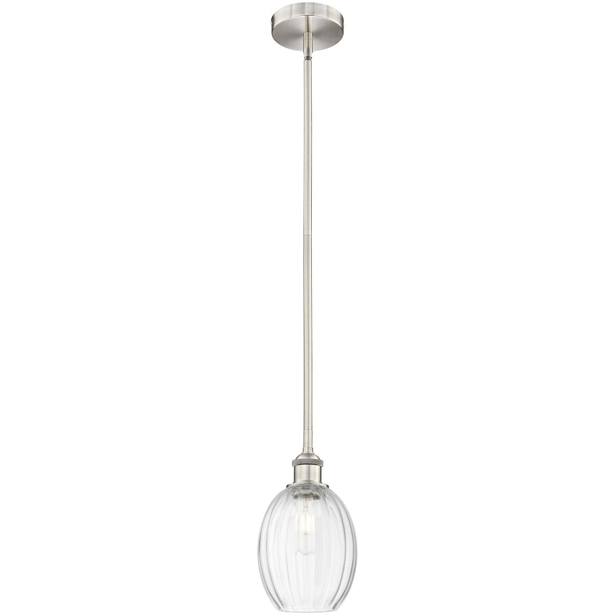 Innovations Lighting 616-1S-SN-G459-6CL Edison Preston 1 Light 6.25 inch Brushed Satin Nickel Mini Pendant Ceiling Light in Clear