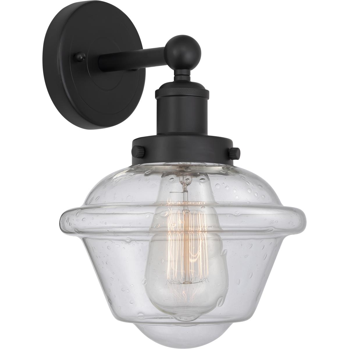 Innovations Lighting Bruno Marashlian Oxford 10 Inch Wall Sconce Oxford - 616-1W-BK-G534 - Industrial
