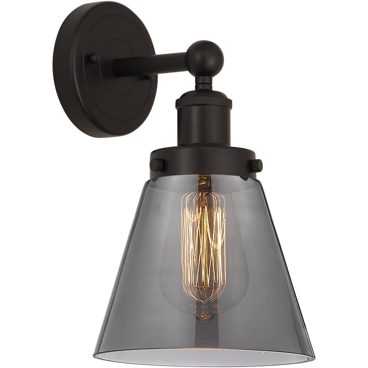 Innovations Lighting 616-1W-OB-G63 Cone 1 Light 6.5 inch Oil Rubbed Bronze Sconce Wall Light