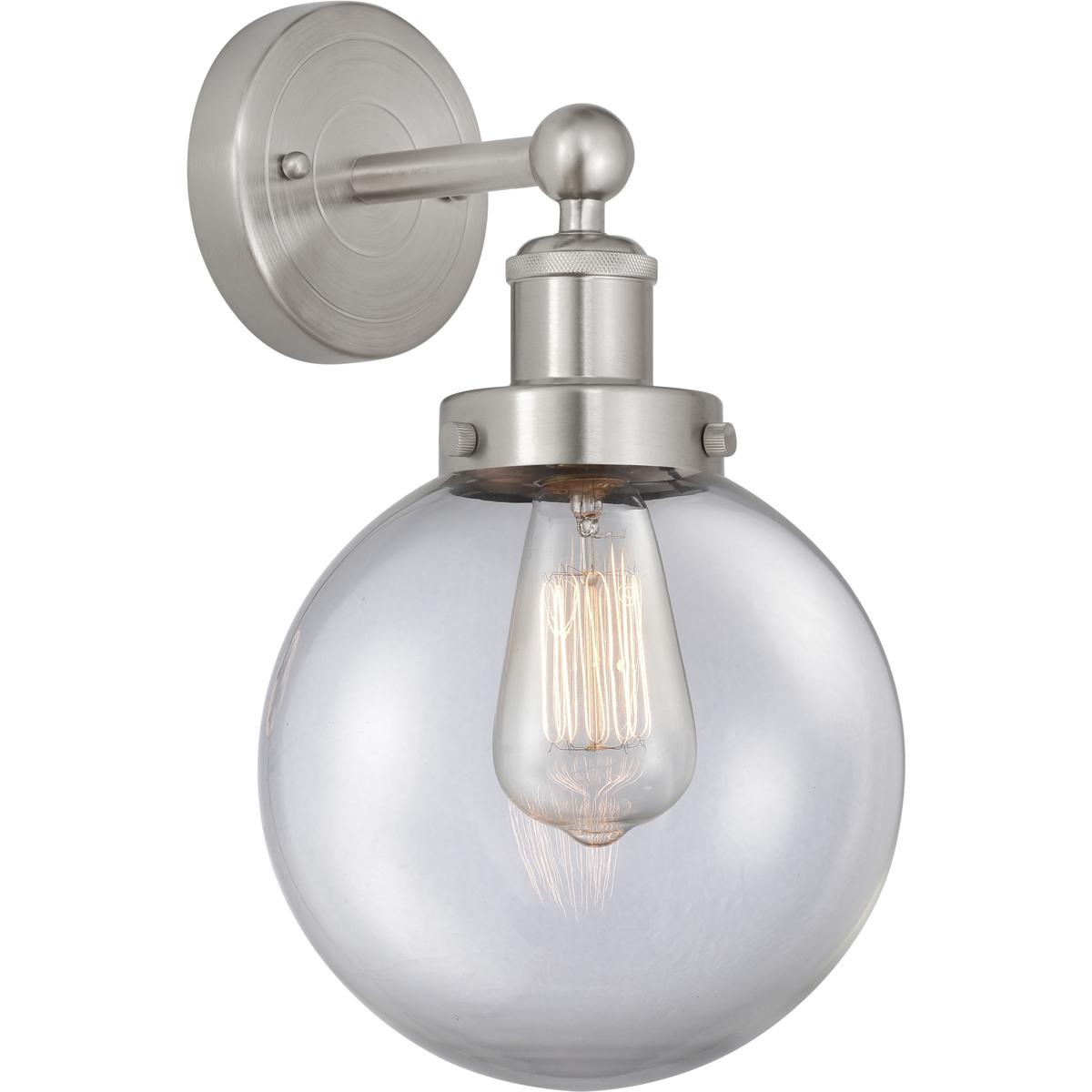 Innovations Lighting Bruno Marashlian Beacon 10 Inch Wall Sconce Beacon - 616-1W-SN-G202-8 - Transitional