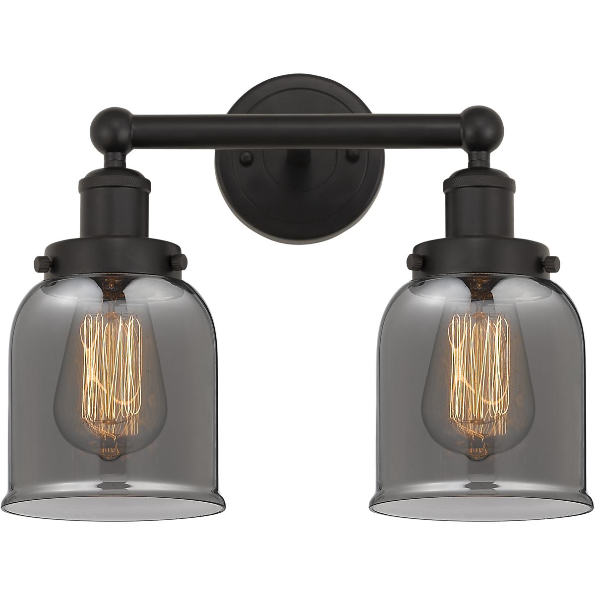 Innovations Lighting 616-2W-OB-G53 Bell 2 Light 15.5 inch Oil Rubbed Bronze Bath Vanity Light Wall Light