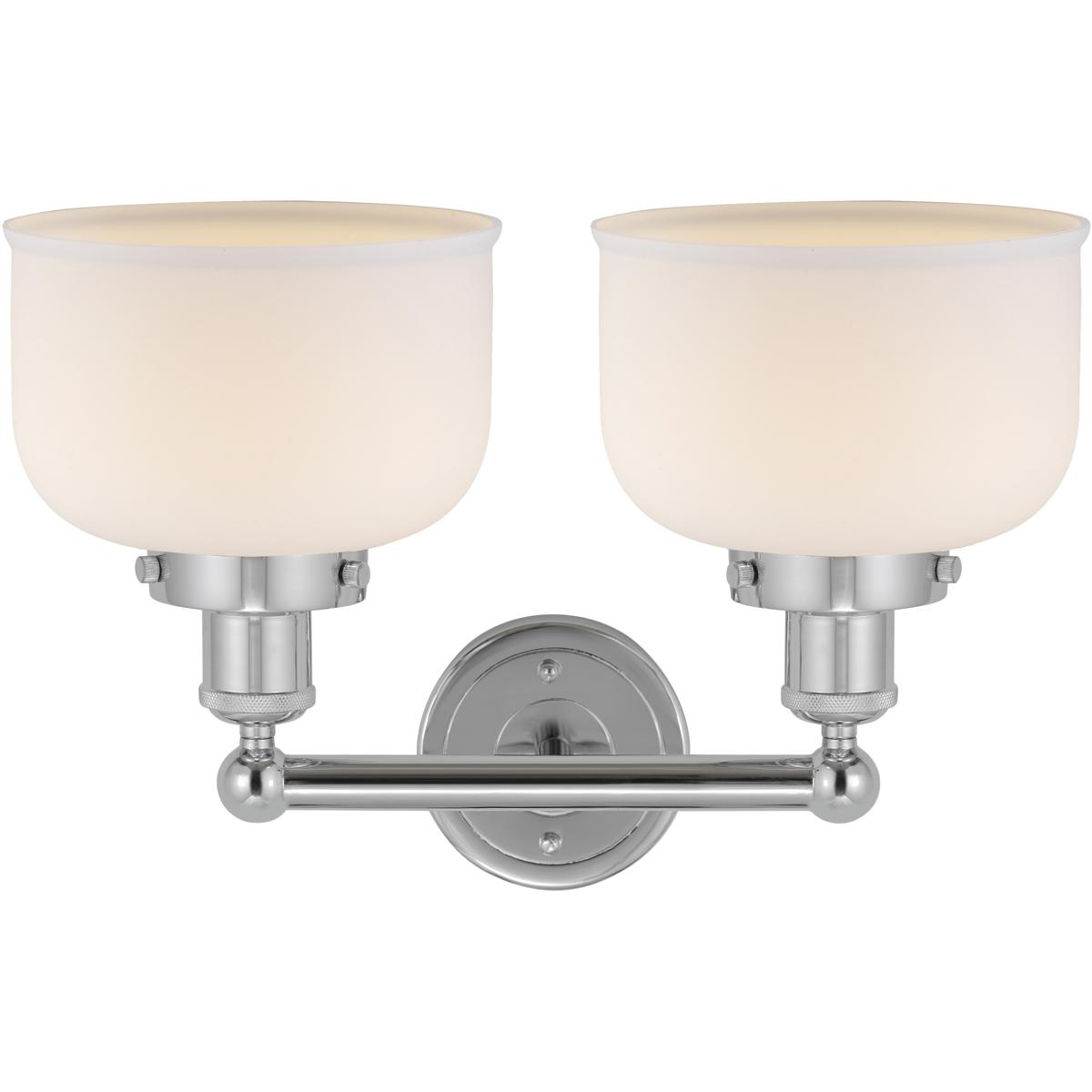 Innovations Lighting Bruno Marashlian Bell 15 Inch 2 Light Bath Vanity Light Bell - 616-2W-PC-G71 - Industrial