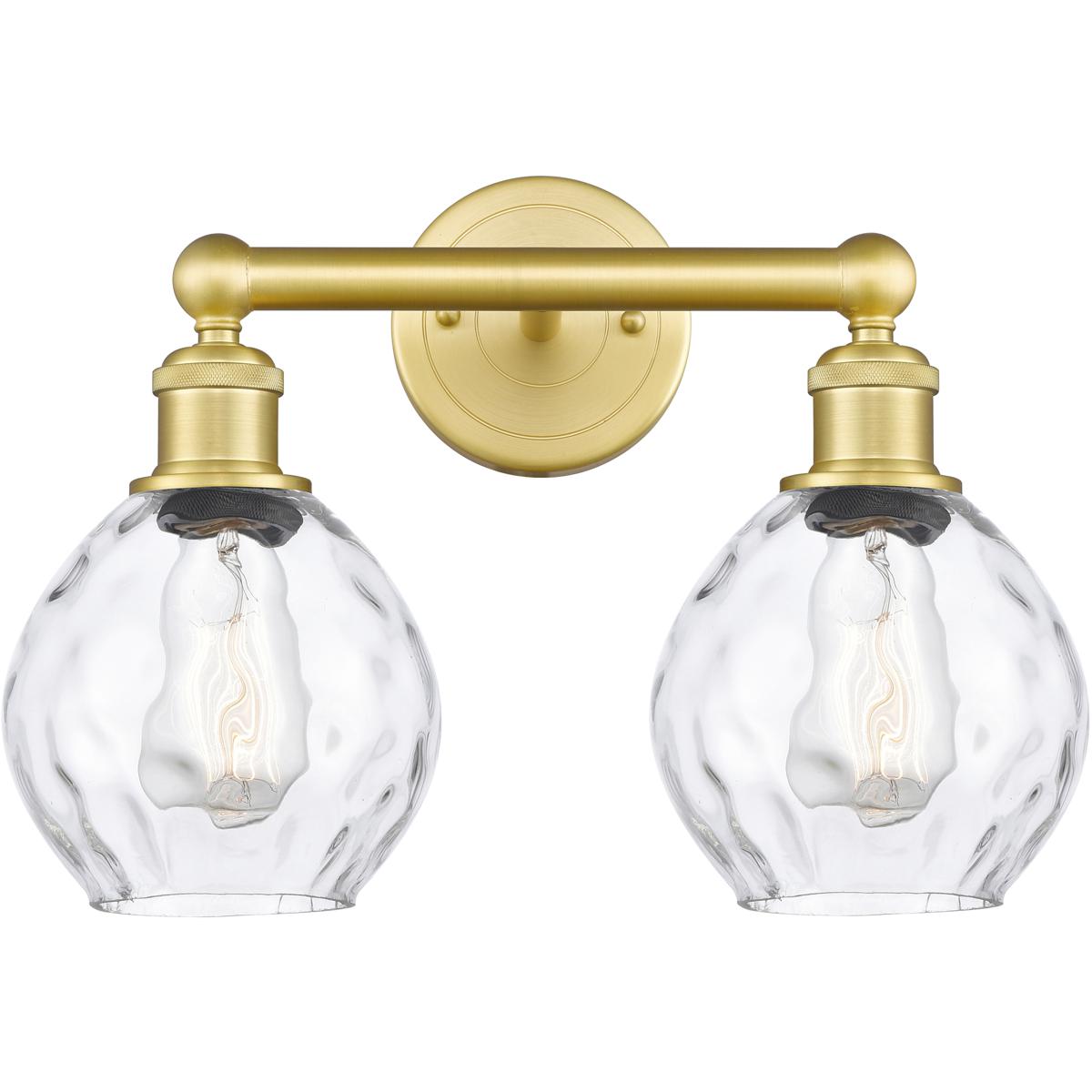 Innovations Lighting Waverly 15 Inch 2 Light Bath Vanity Light Waverly - 616-2W-SG-G362 - Industrial