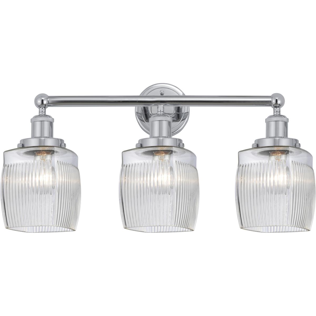 Innovations Lighting Bruno Marashlian Colton 24 Inch 3 Light Bath Vanity Light Colton - 616-3W-PC-G302 - Industrial