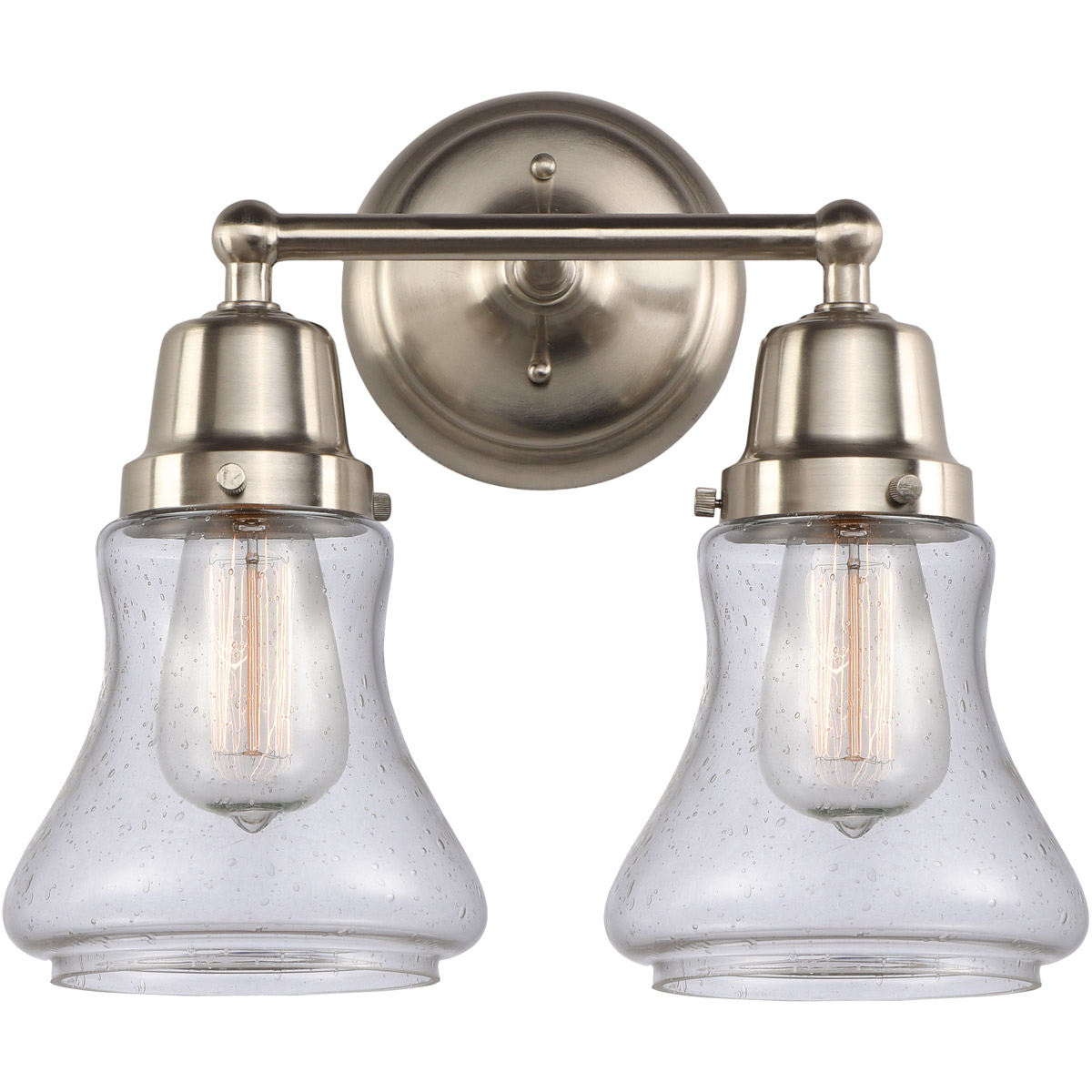 Innovations Lighting 623-2W-SN-G194 Aditi Bellmont 2 Light 14 inch Brushed Satin Nickel Bath Vanity Light Wall Light, Aditi