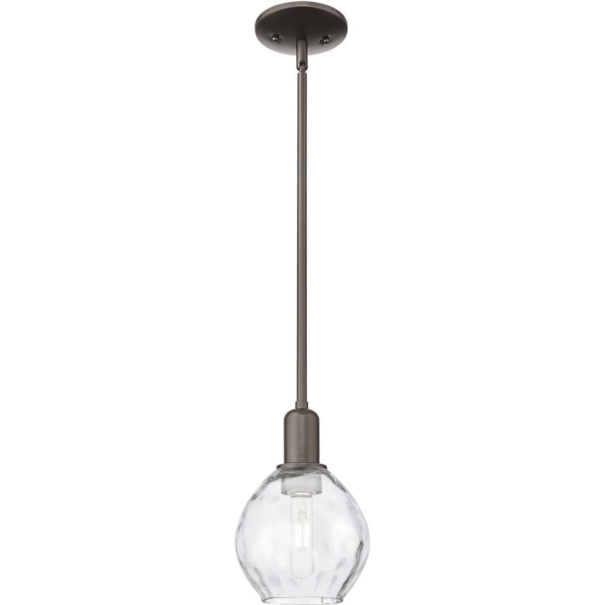Innovations Lighting 716-1S-OB-G362 Arcadia Waverly 1 Light 6 inch Oil Rubbed Bronze Mini Pendant Ceiling Light