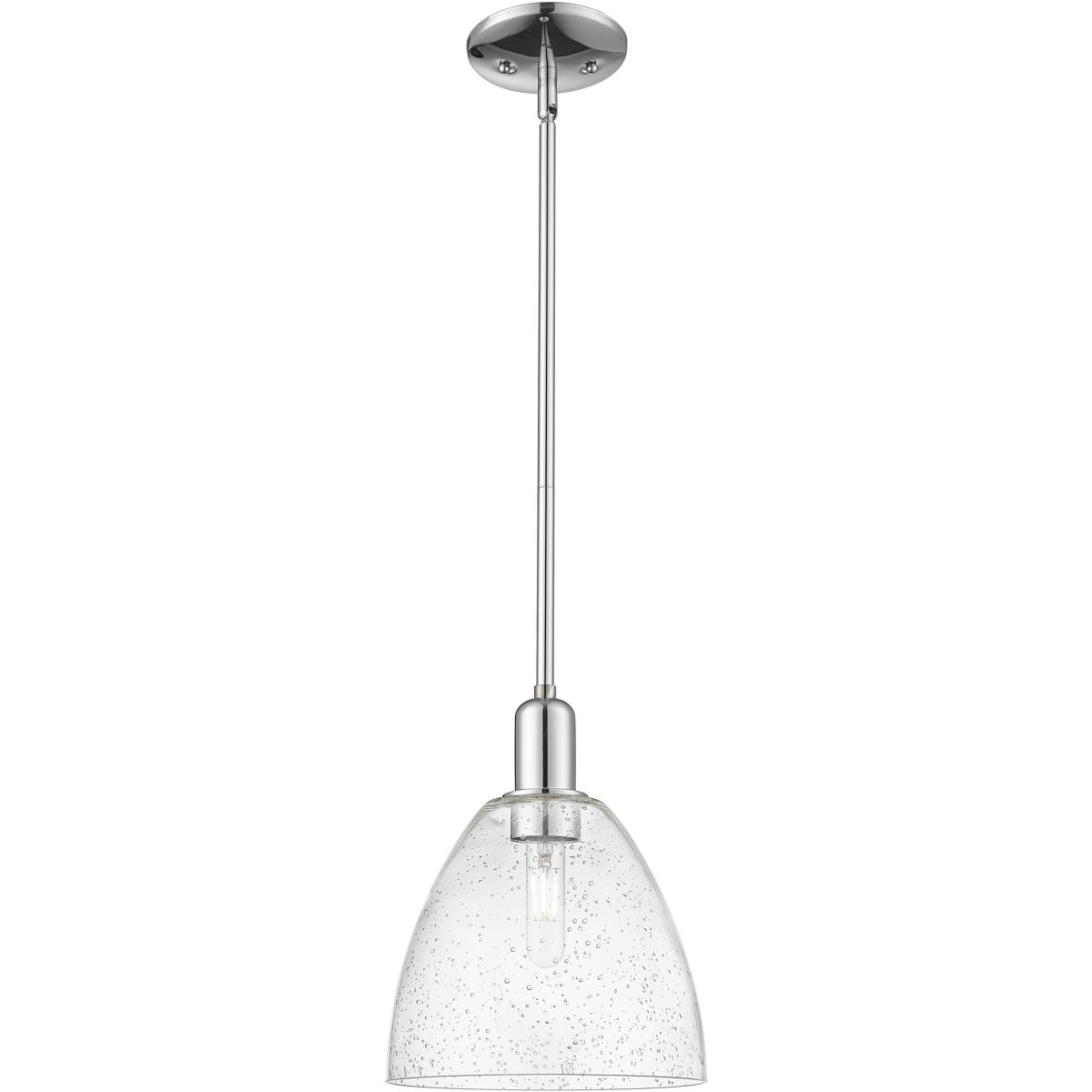 Innovations Lighting 716-1S-PC-GBD-94 Arcadia Bristol 1 Light 9 inch Polished Chrome Mini Pendant Ceiling Light in Seedy
