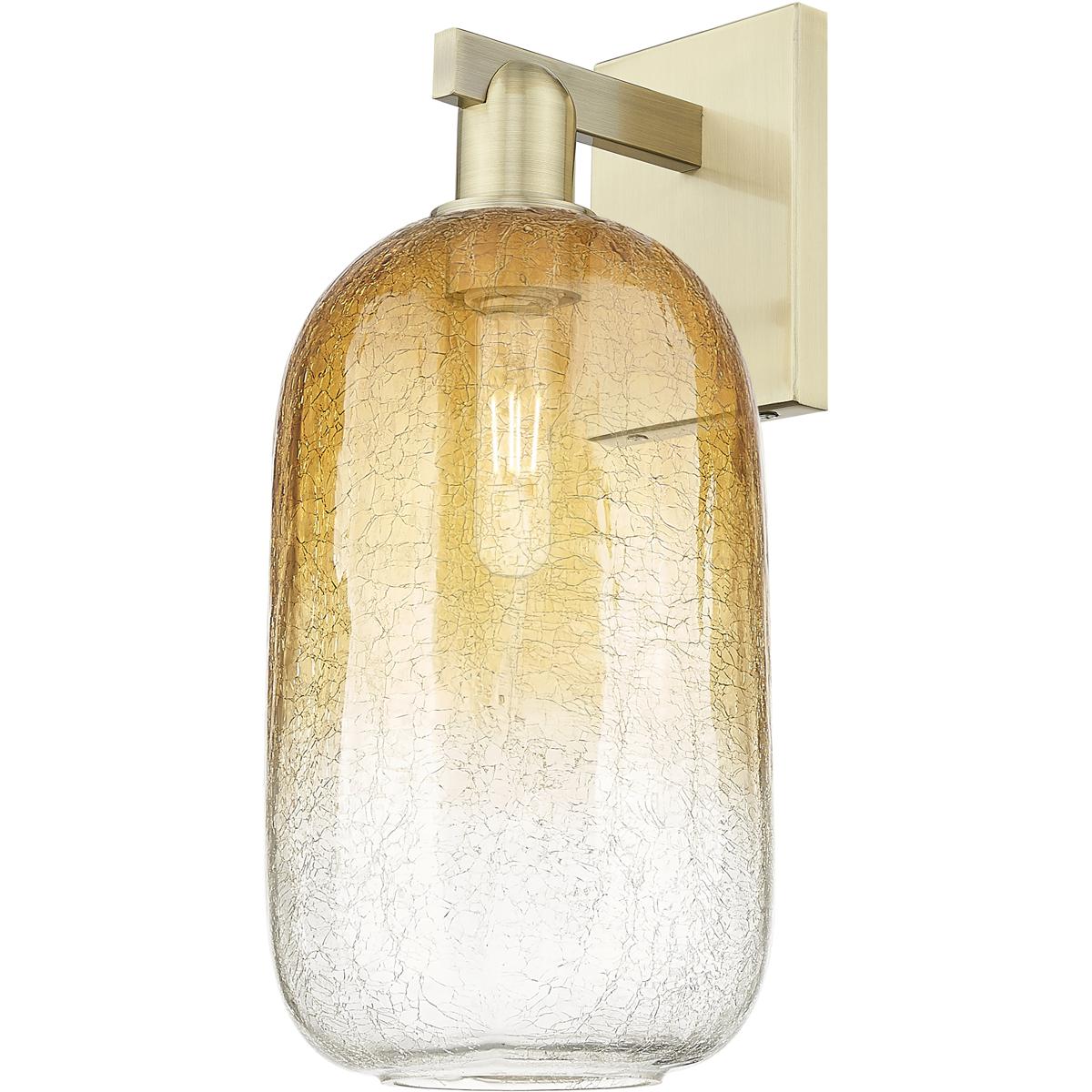 Innovations Lighting Brookhaven Cloche Medium Wall Sconce Brookhaven Cloche - 716-1W-AB-G482-7AM - Industrial