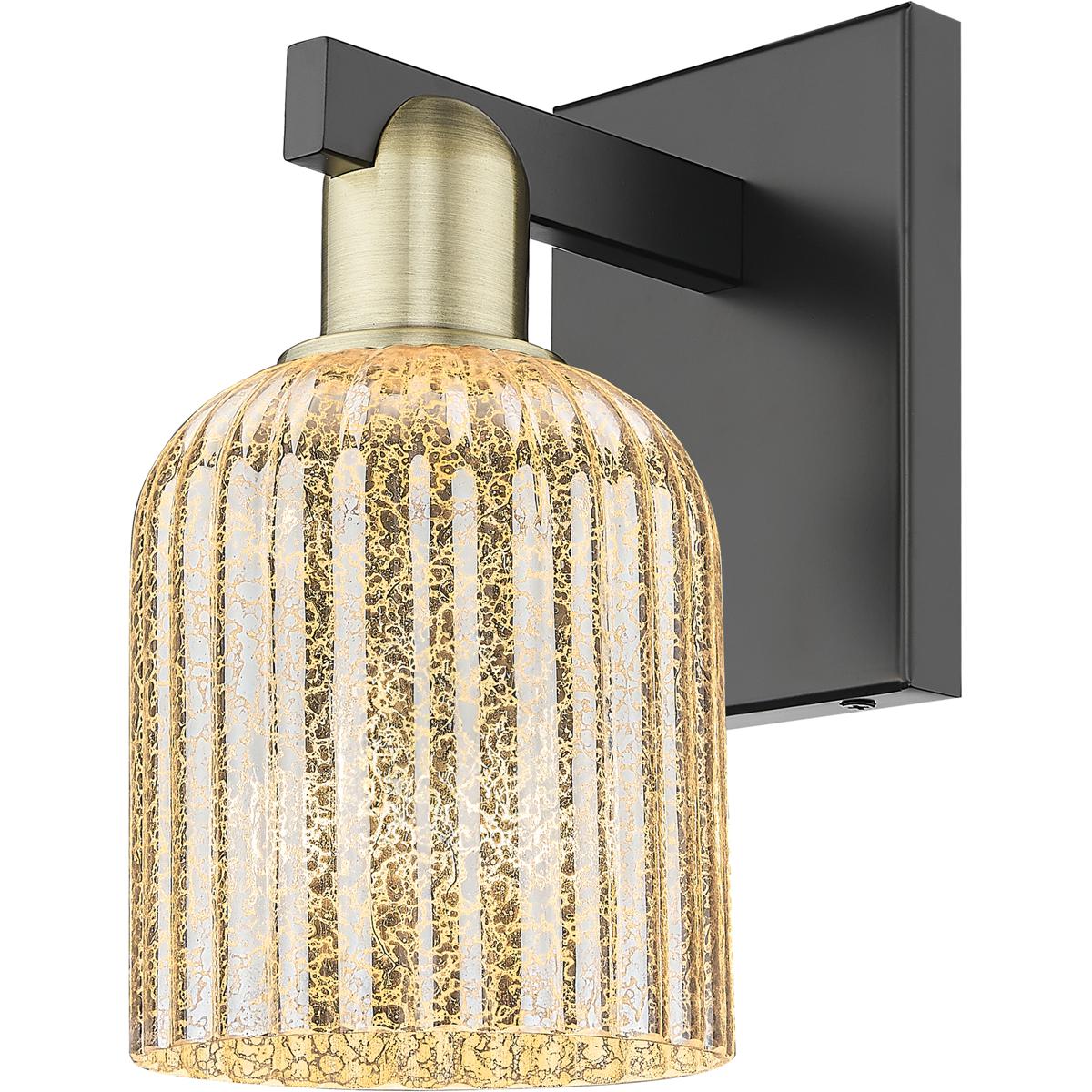 Innovations Lighting Bruno Marashlian Bridal Veil 11 Inch Wall Sconce Bridal Veil - 716-1W-BAB-G559-5ME - Industrial