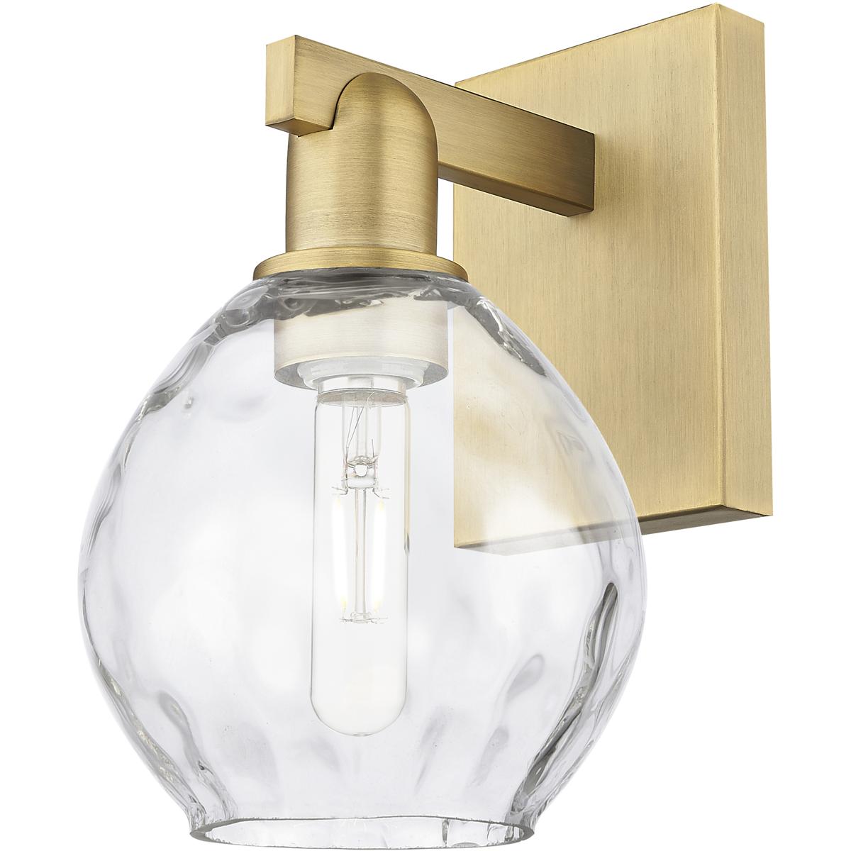 Innovations Lighting 716-1W-BB-G362 Arcadia Waverly Armed Sconce Wall Light in Brushed Brass
