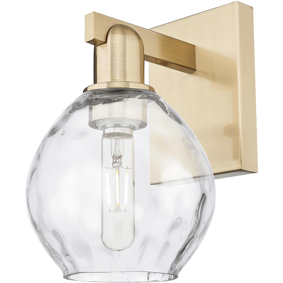 Innovations Lighting 716-1W-CB-G362 Arcadia Waverly Armed Sconce Wall Light in Champagne Bronze