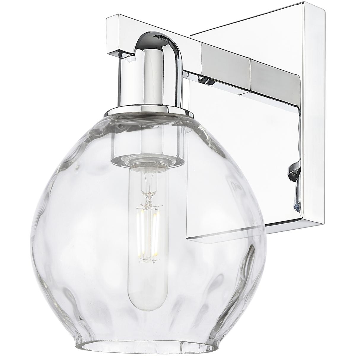 Innovations Lighting 716-1W-PC-G362 Arcadia Waverly Armed Sconce Wall Light in Polished Chrome