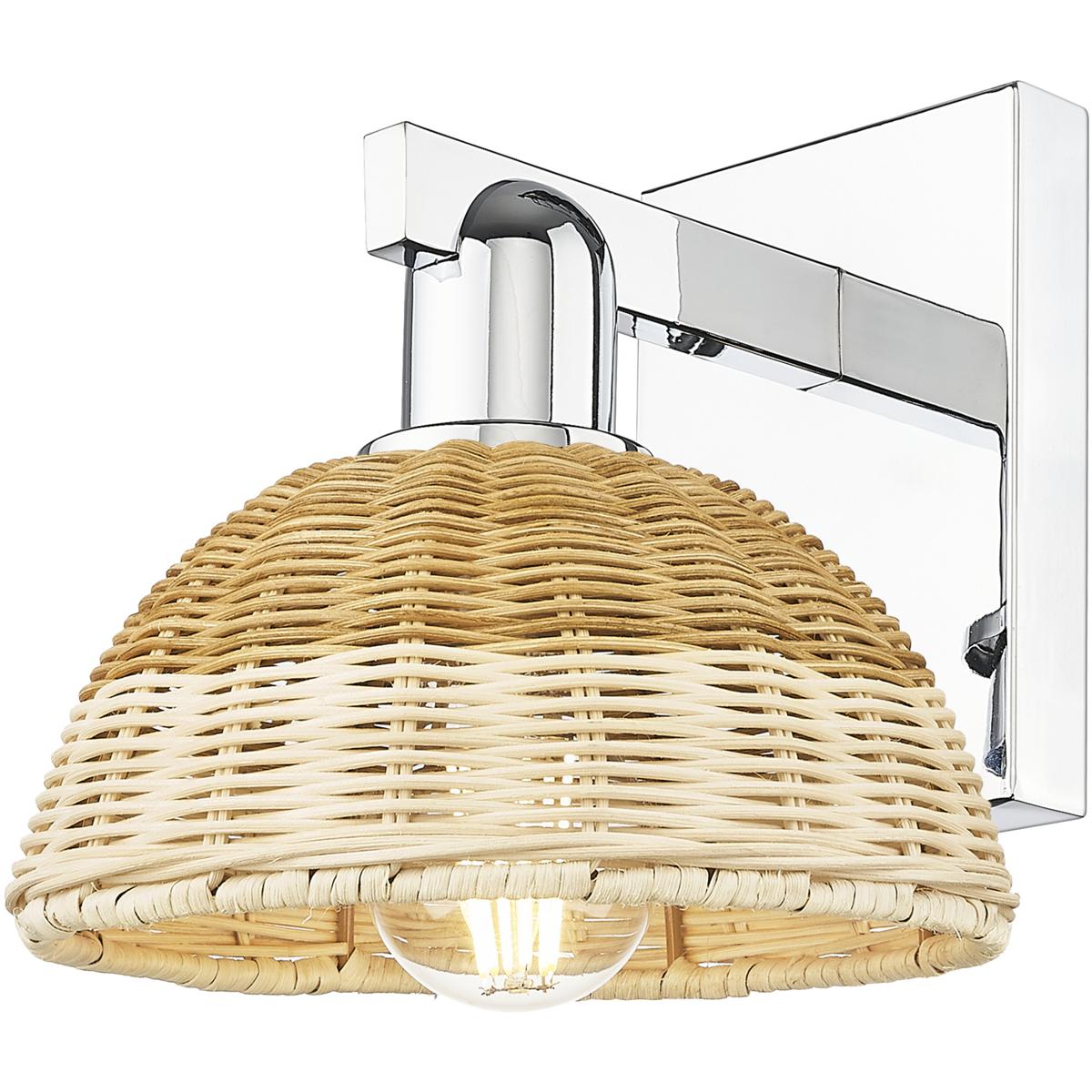Innovations Lighting Bruno Marashlian Natural Ballston Dome 11 Inch Wall Sconce Natural Ballston Dome - 716-1W-PC-NBD2-75-NAT - Farmhouse
