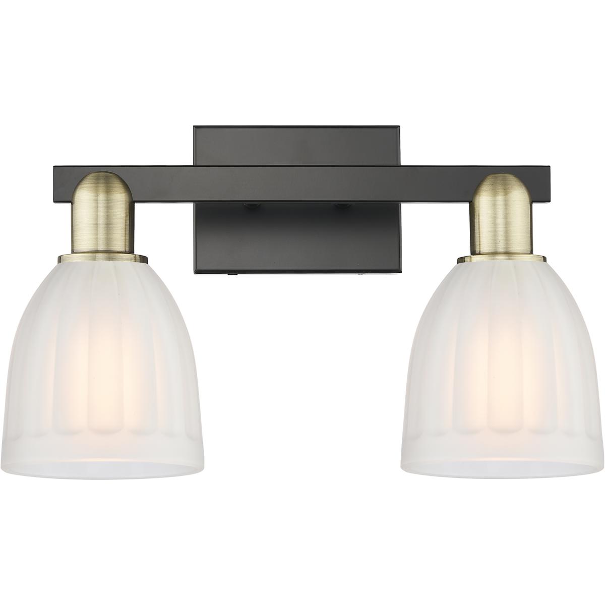 Innovations Lighting 716-2W-BAB-G441 Arcadia Brookfield 2 Light 16.75 inch Black Antique Brass Bath Vanity Light Wall Light
