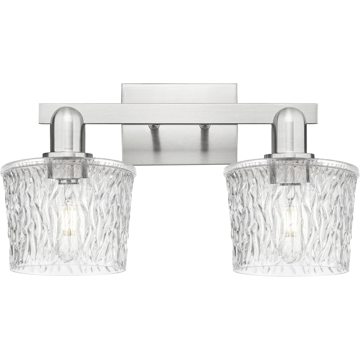 Innovations Lighting 716-2W-SN-G402 Arcadia Niagara 2 Light 17.5 inch Brushed Satin Nickel Bath Vanity Light Wall Light
