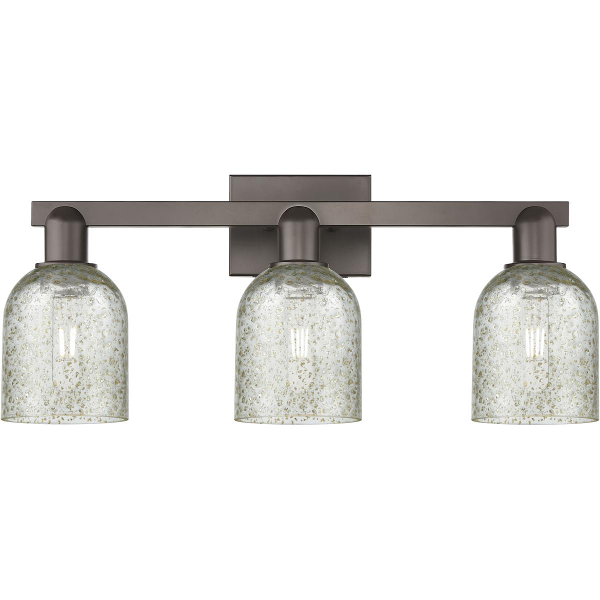 Innovations Lighting 716-3W-OB-G259 Arcadia Caledonia 3 Light 24 inch Oil Rubbed Bronze Bath Vanity Light Wall Light in Mica